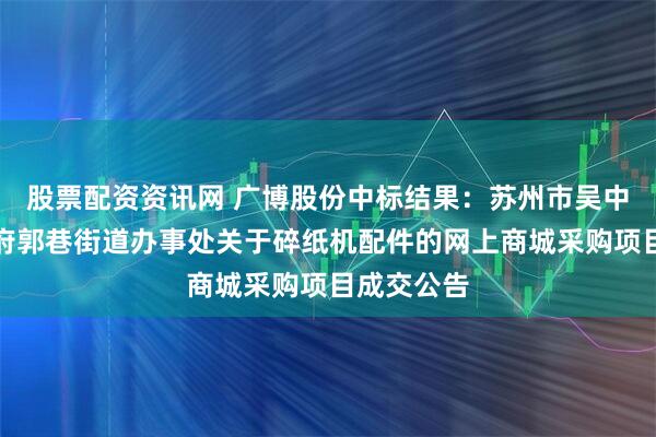 股票配资资讯网 广博股份中标结果：苏州市吴中区人民政府郭巷街道办事处关于碎纸机配件的网上商城采购项目成交公告